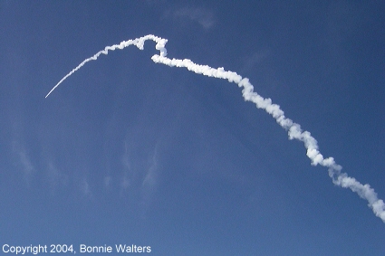 Delta II rocket / Gravity Probe B satellite launch from Vandenberg AFB