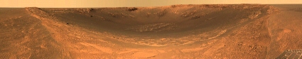 Mars Exploration Rover Opportunity image of Endurance crater