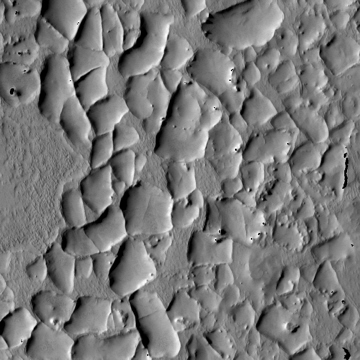 Mars Odyssey image of fractures near Syrtis Major