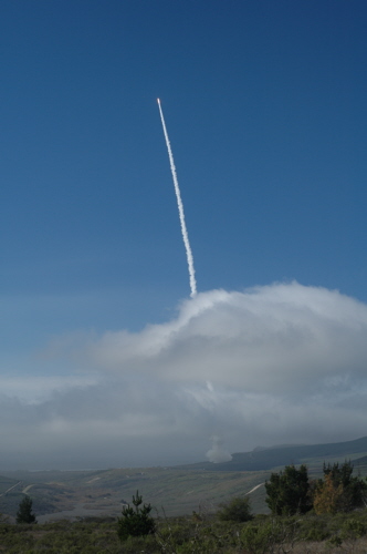 Ground Based Interceptor launch