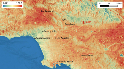 Southeastern U.S. from space