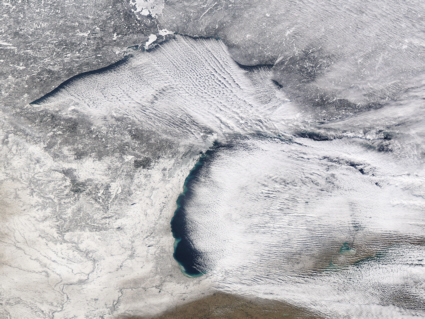 Great Lakes from space