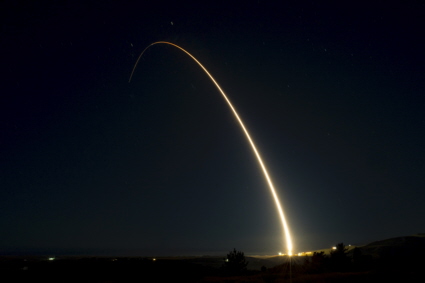 Minuteman III missile launch