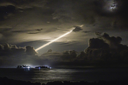 Minuteman III reentry above the Marshall Islands
