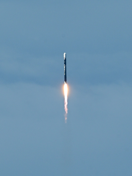 Alpha rocket launch