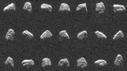 Radar images of asteroid 2024 MK
