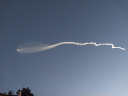 Falcon 9 rocket launch