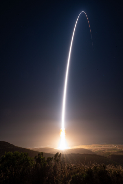 Minuteman III missile launch