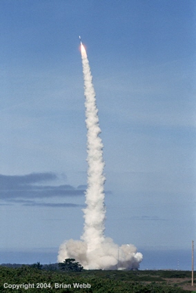 Delta II rocket/Gravity Probe B launch