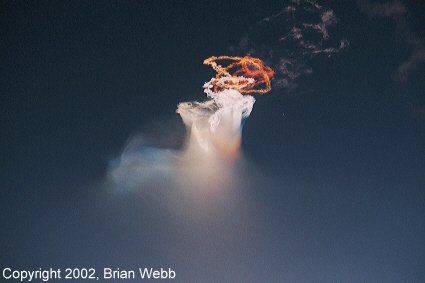 Minuteman III launch aftermath