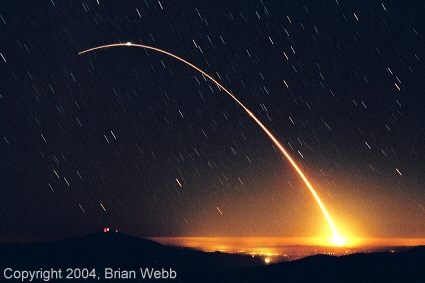 Minuteman III ICBM launch time exposure