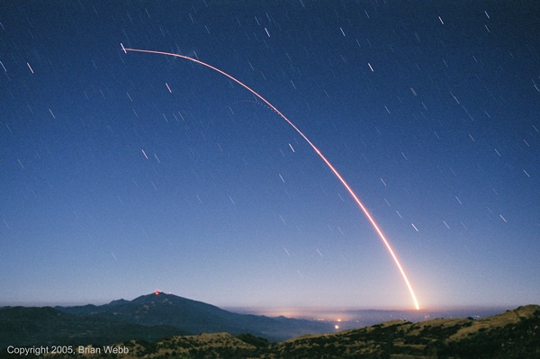 Minuteman III ICBM launch time exposure